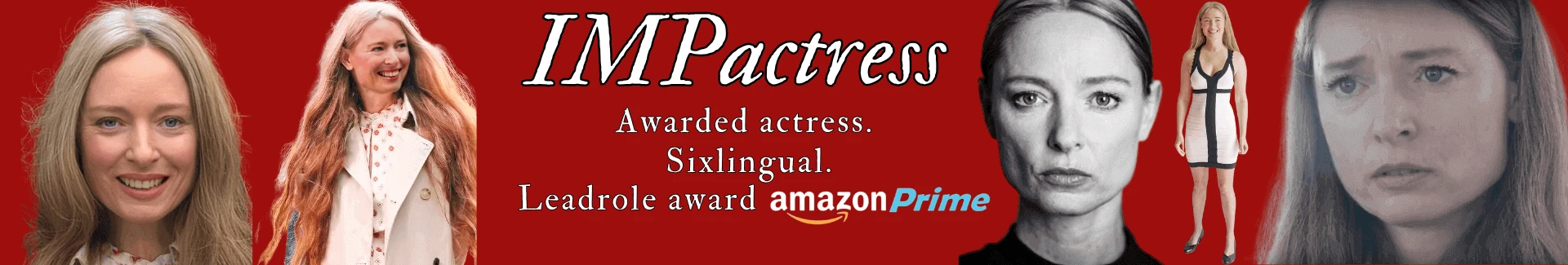 International Award Winning Actress sixlingual on Amazon Prime
